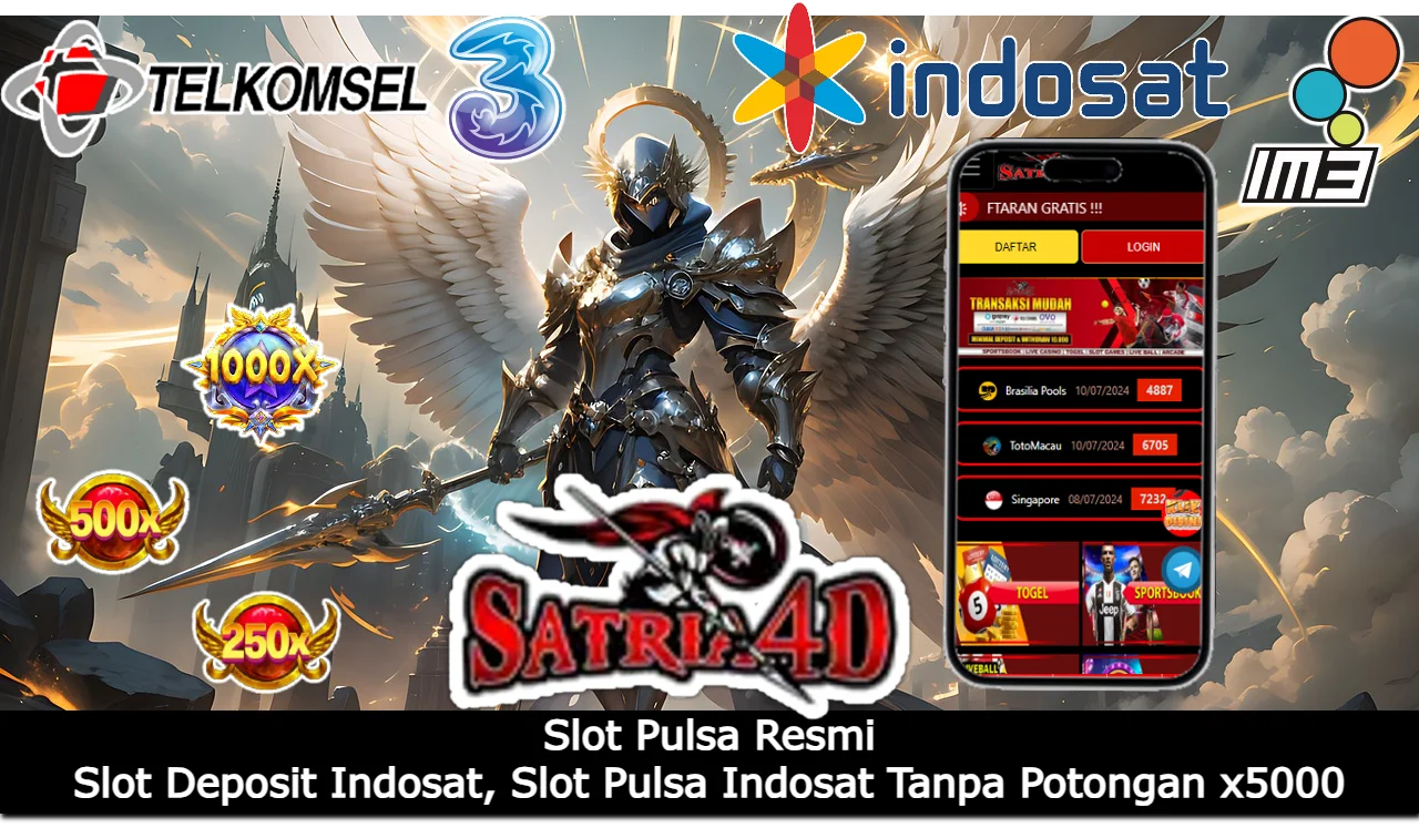 Slot Indosat: Slot Deposit Indosat Tersedia Juga Slot Pulsa Tri Dan Slot Telkomsel Tanpa Potongan Admin